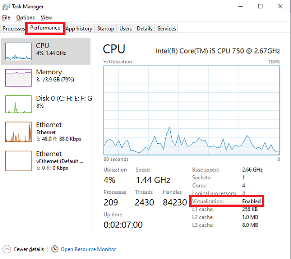 How to know if my Windows PC supports Virtualization - 10