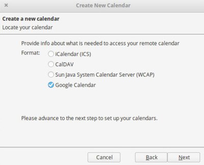 Add Read-Write access to Google Calendar on Thunderbird's Lightning