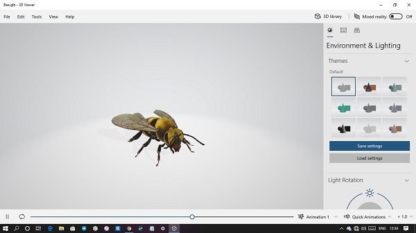 uninstall 3D Viewer App in Windows 10