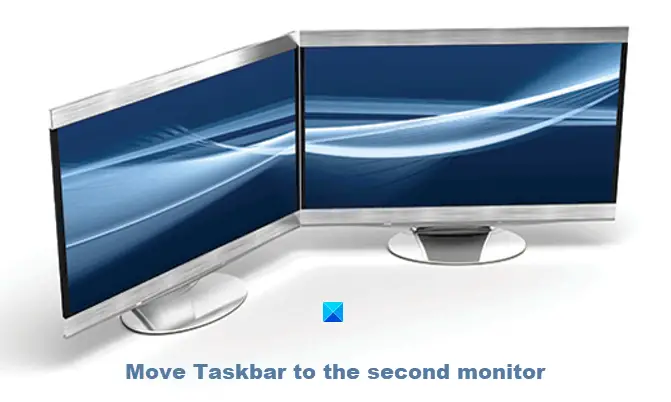 Move Taskbar to the second monitor