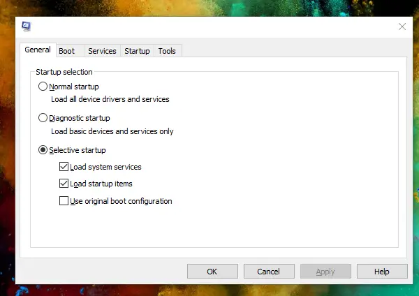  including the loading of a lot of procedure in addition to applications What is MSConfig or System Configuration Utility inwards Windows 10