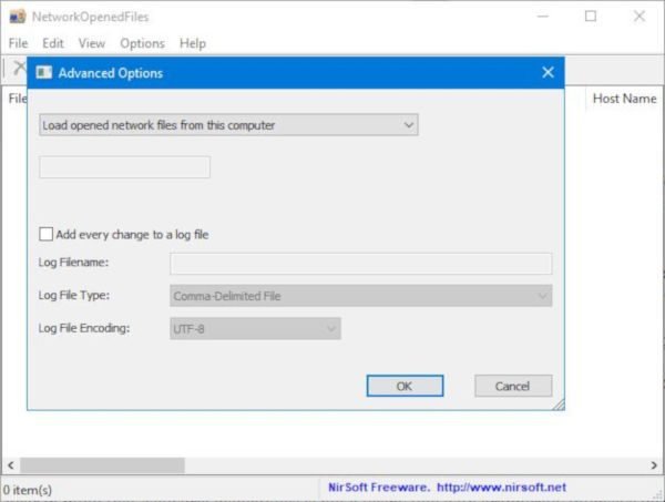 The might to monitor inwards peachy especial what is happening on a Windows  Monitor your Network files on Windows 10 with NetworkOpenedFiles