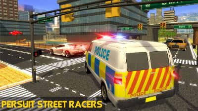 Police Mini Bus Crime Pursuit 3D