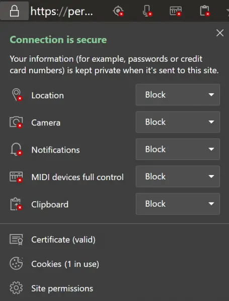 How to manage site permissions on the new Microsoft Edge