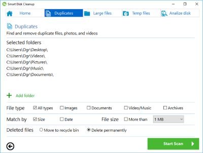 Smart Disk Cleanup