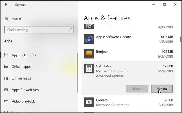  ships amongst many useful apps similar the Calculator app How to uninstall Calculator App on Windows 10