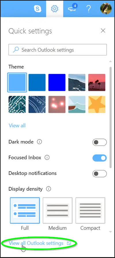 Disable Joyful Animations in Outlook.com