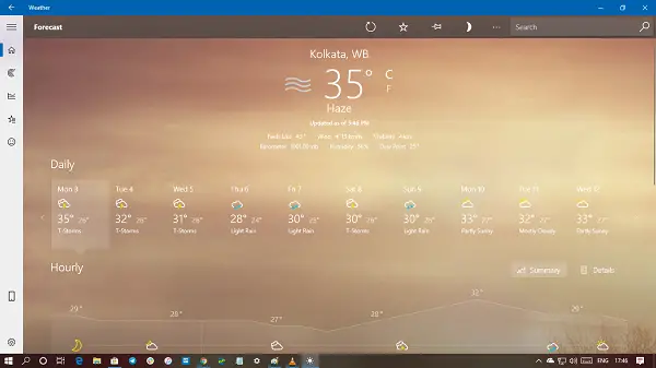 How to uninstall Weather App in Windows 10