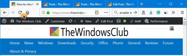 Caching is typical behaviour of whatever browser How to Refresh in addition to Hard Refresh your spider web page inward a browser