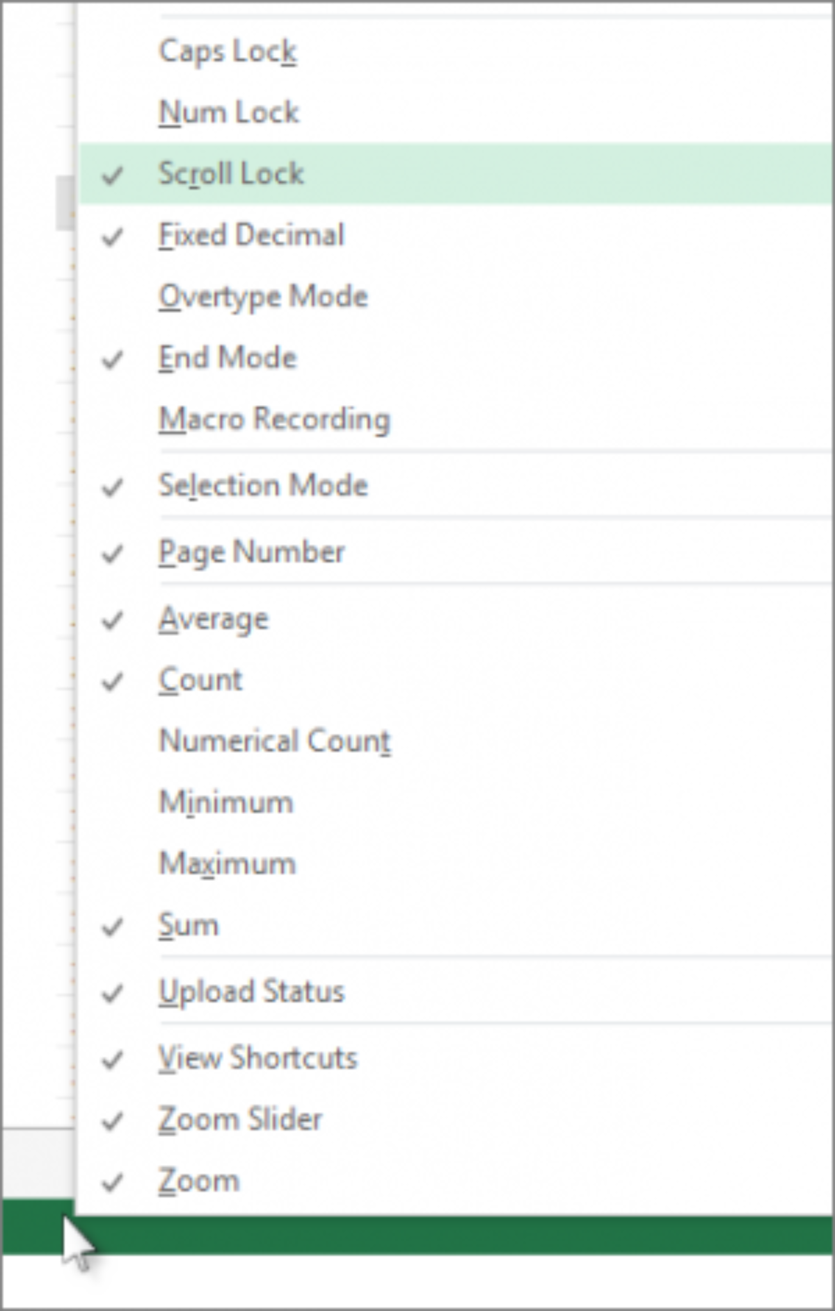 Arrows Keys Not Working In Microsoft Excel