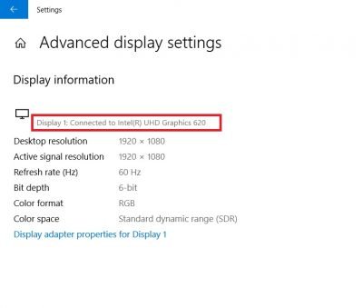  the graphics bill of fare is the commencement affair y'all volition banking concern fit inward a laptop How to uncovering out which Graphics Card y'all conduct maintain on your Windows 10