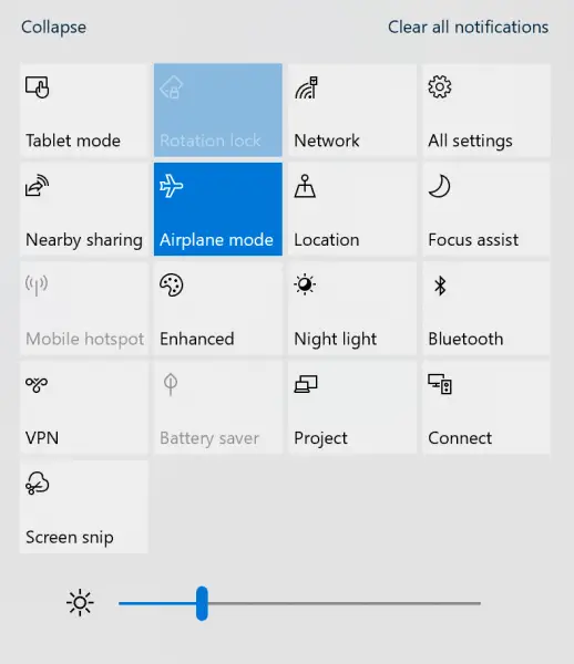Airplane Mode turns on by itself in Windows 10