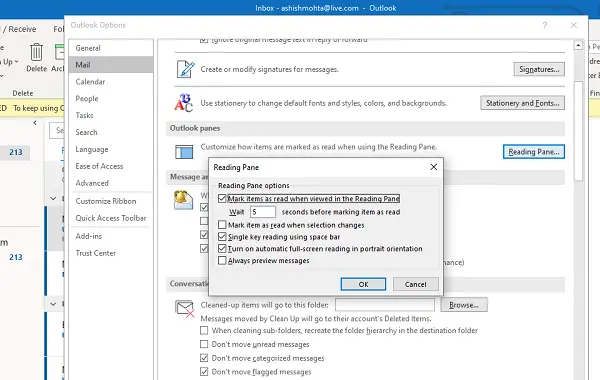why are my messages marked as read outlook 2016 for mac why are my messages marked as read outlook 2016 for mac
