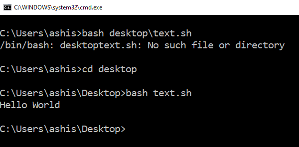 when does bash shell for windows 10 come out