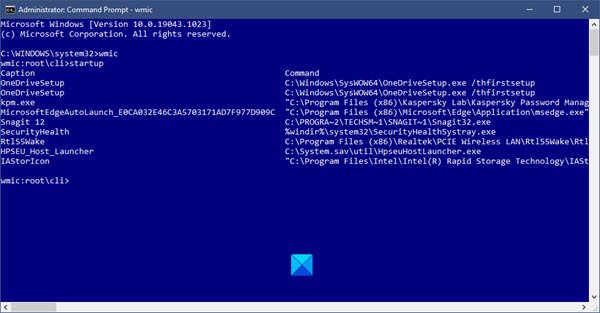 How to run CMD command on startup automatically in Windows 11/10