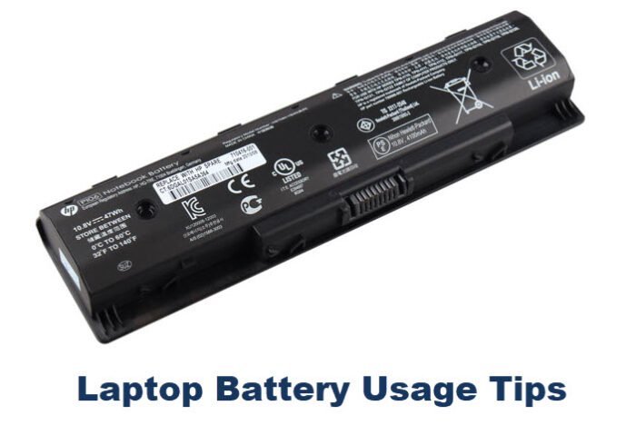 Laptop Battery Usage Tips