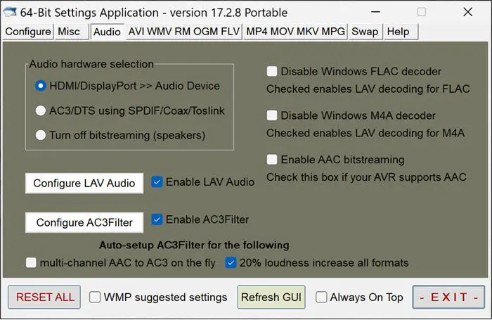 Media Codec Packs for Windows