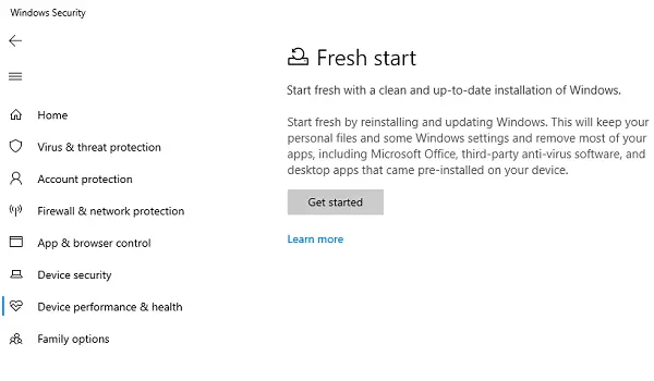 Windows 10 Fresh Start vs. Reset vs. Refresh vs. Clean install