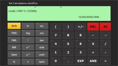 Kal Scientific Calculator