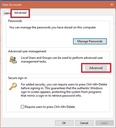Force users to change Account Password at next Login