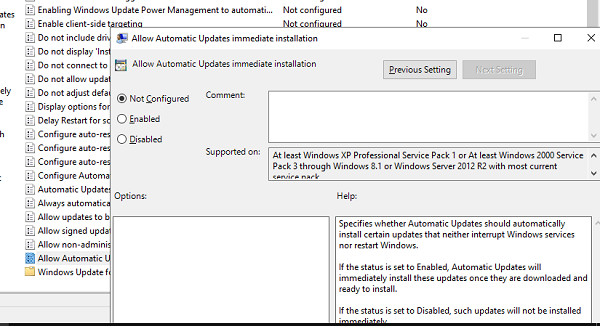 WINDOWS UPDATE PENDING INSTALL OR DOWNLOAD INITIALIZING ETC visual data 5