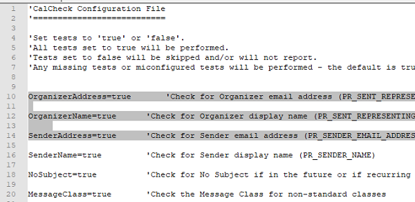 Outlook Calendar Checking Tool (CalCheck)