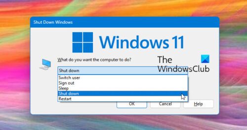 Create a shortcut to open Shut Down Dialog Box (Alt+F4) in Windows