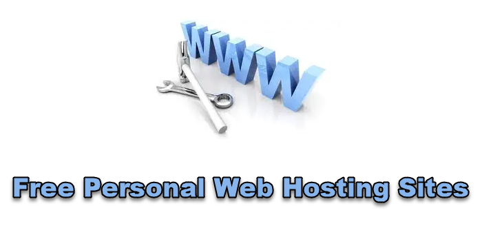 Free Personal Web Hosting Sites