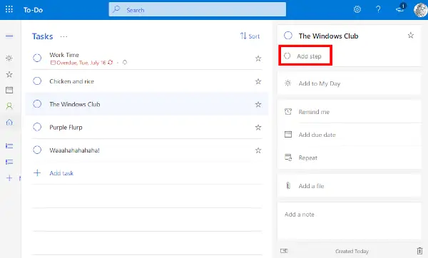 How to assign Tasks in Microsoft To-Do