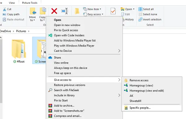 Share Files Folders Windows Network