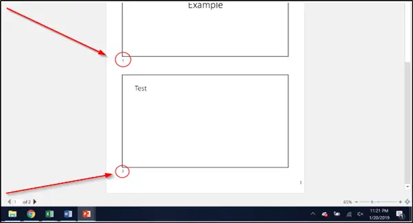 remove Slide number from PowerPoint slides
