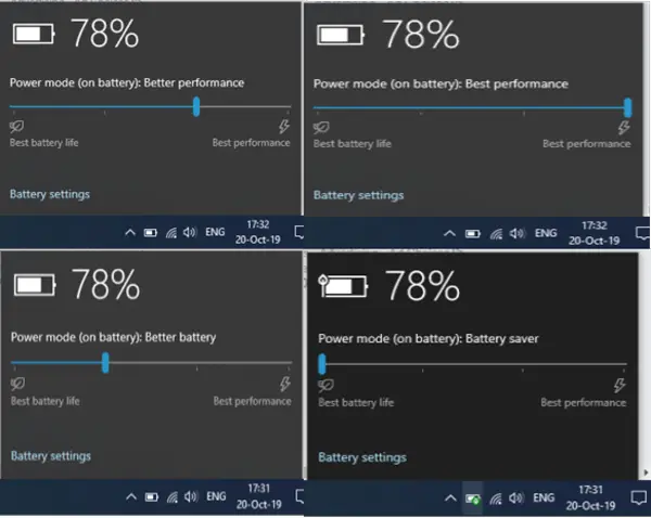 How to change Power Mode in Windows 11/10