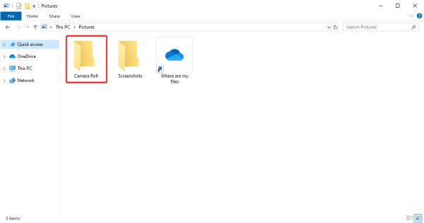 Where do Camera app Photos app save Pictures and Videos in Windows - 62