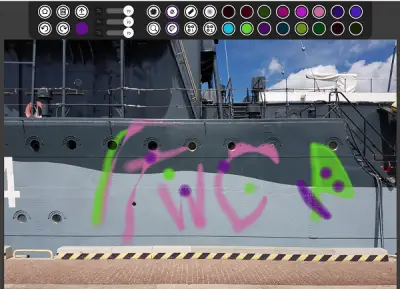 Graffitter Create Graffiti on Custom Walls