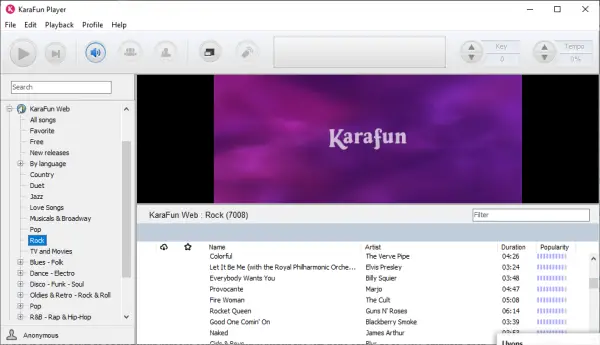 Kostenlose Karaoke-Software Von Karafun