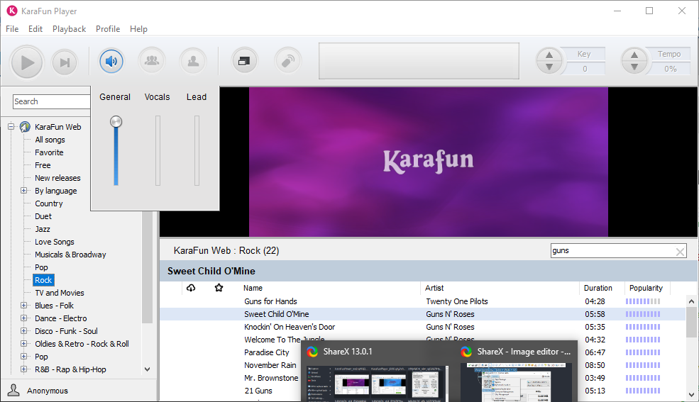 KaraFun Karaoke software free download for Windows 11/10