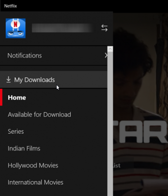 How to delete downloaded Netflix Offline Content from Windows 10