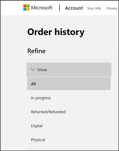 billing charge from Microsoft