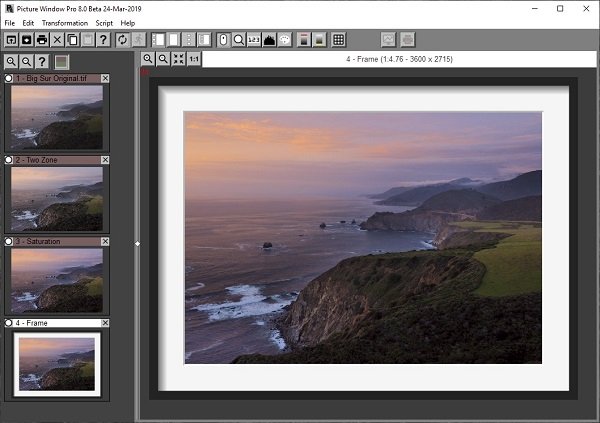 Picture Window Pro offers Professional editing features for free