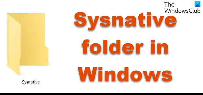 Sysnative folder in Windows