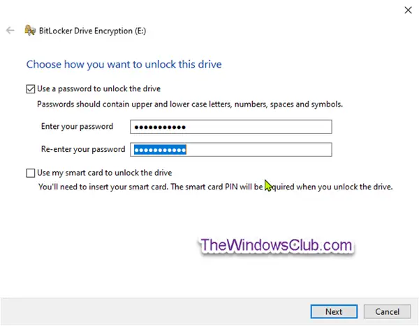 Bitlocker File Folder protection