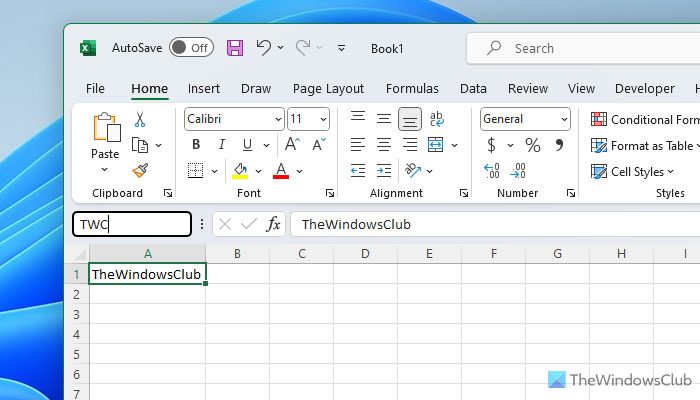 How to define, use and delete names in Excel formulas