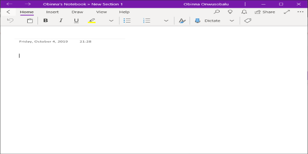 How to take notes with OneNote