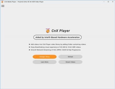 Cnx Media Player Ist Ein 4K Hdr-Videoplayer Für Windows 10