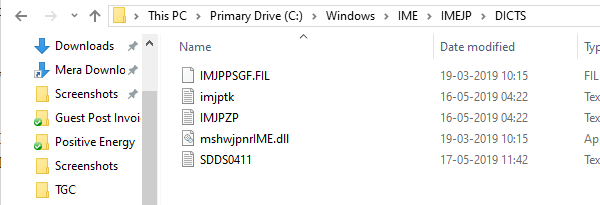 Delete Language Specific Folder