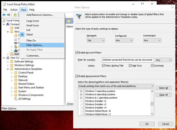 How to Search Group Policy in Windows 10