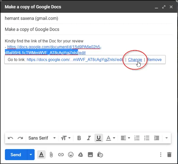 Share ‘Make a copy’ links to your Google files
