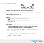 Import EFS File Encryption Certificate and Key (PFX file) in Windows