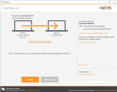PCmover Express - Migrate Data from Windows 7 to Windows 10 free