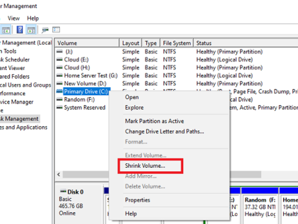 How To Partition C Drive In Windows 10 Without Formatting